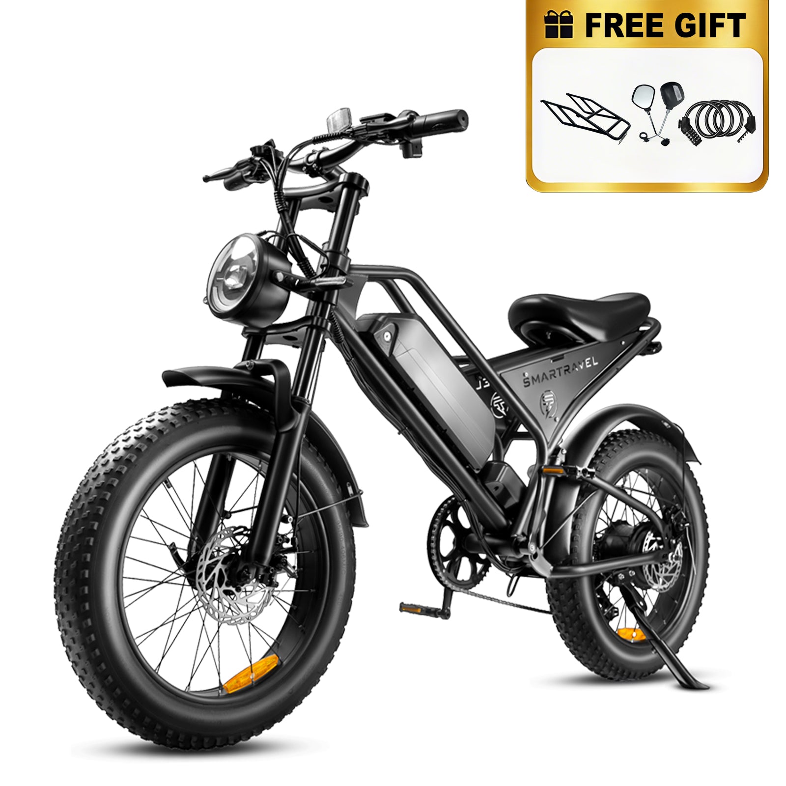 Smartravel Explorer DK401 E-Bike – 1200W Canada / 1000W USA | High