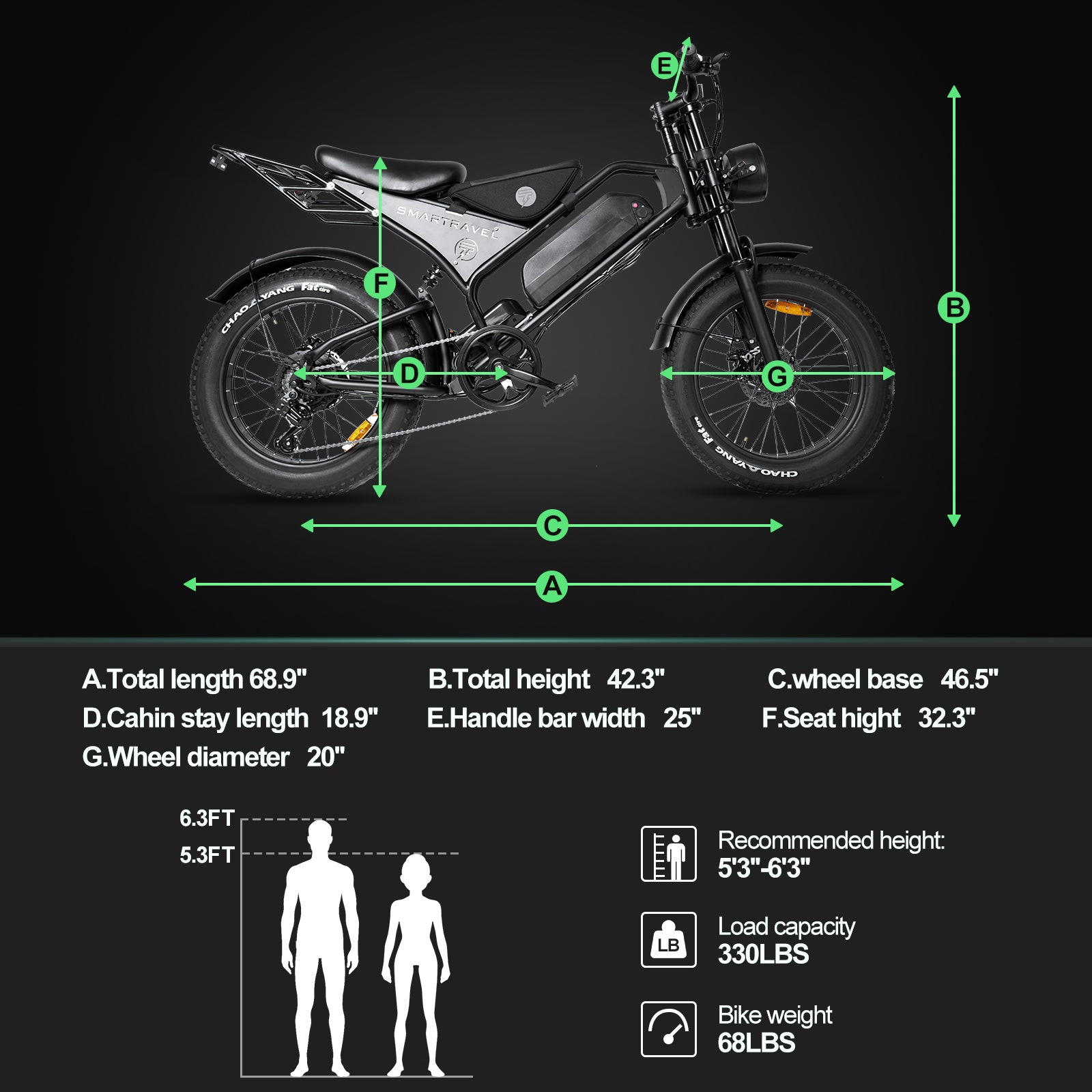 Smartravel Explorer DK401 1000W E-Bike