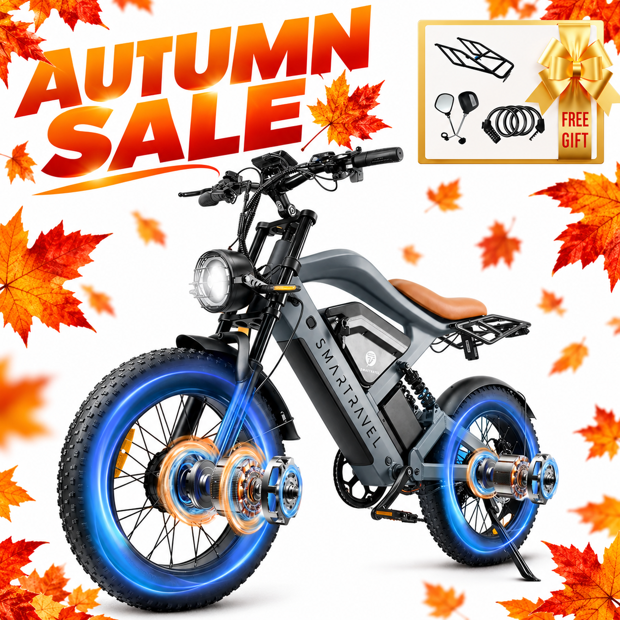 Smartravel Raptor ST202 Pro - $1,749.99 | Dual 3000W Motors, 35