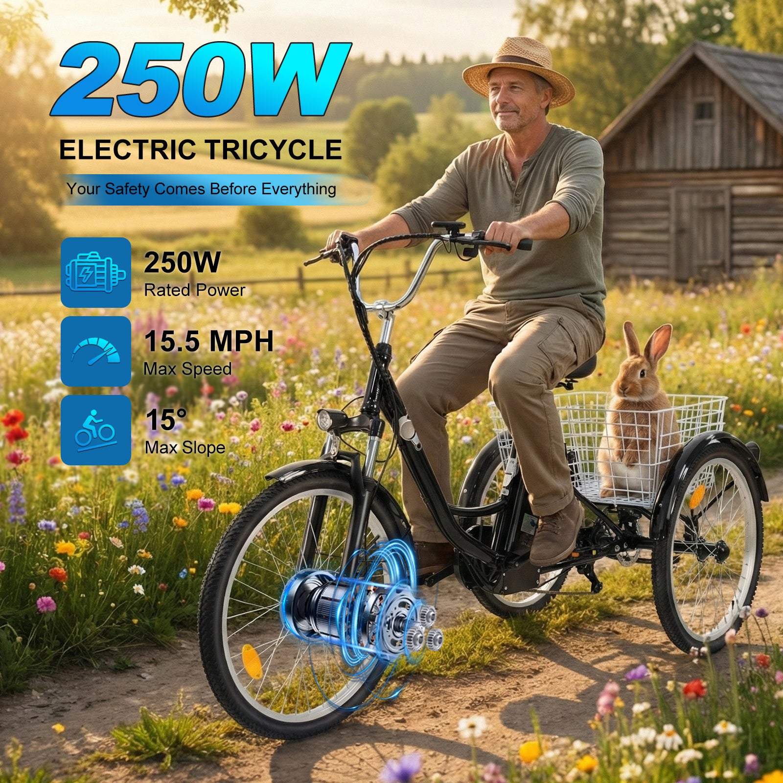 SMARTRAVEL M300 Cargo Trike EU
