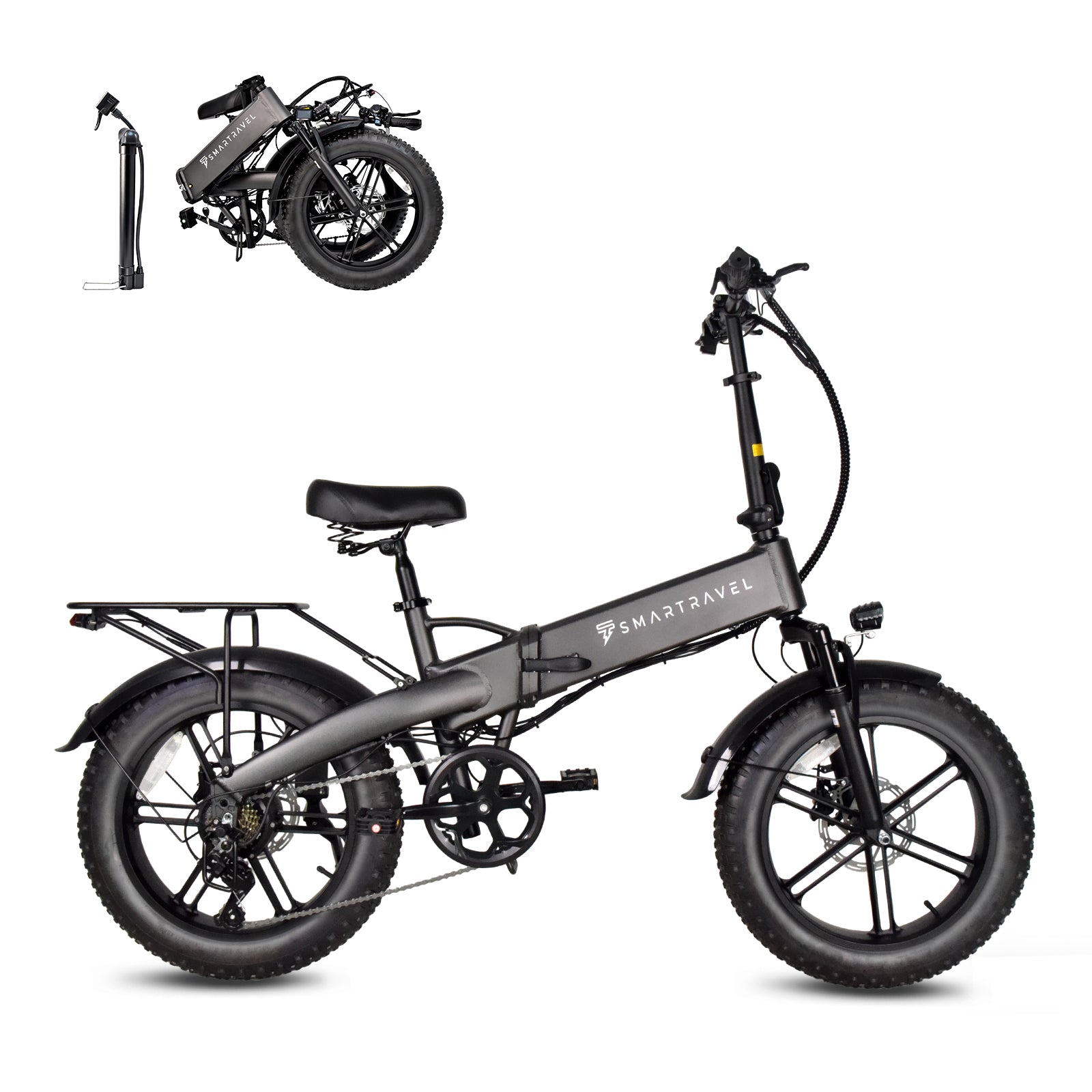 SMARTRAVEL M6 Fat Tire Folding E-Bike