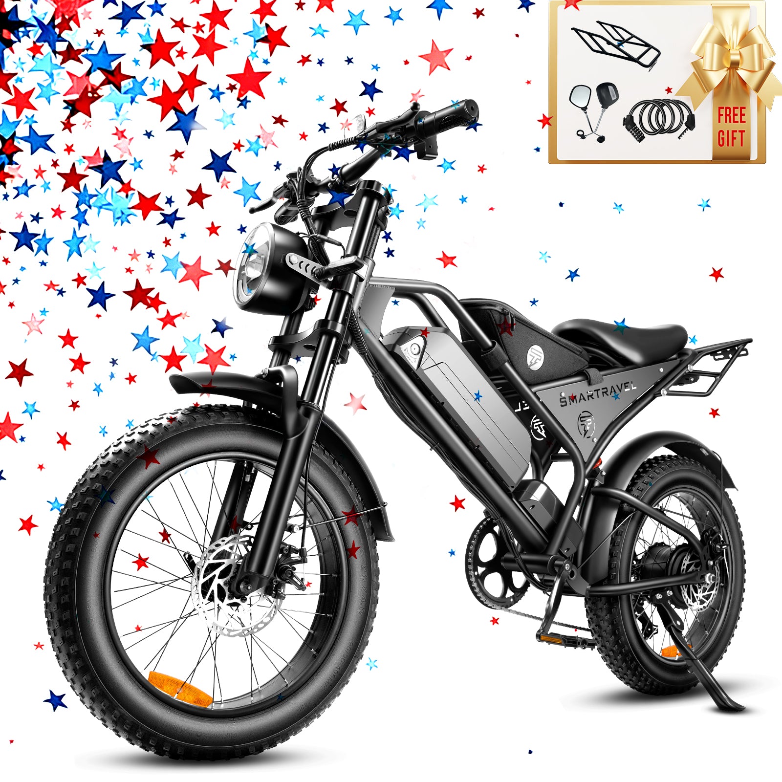 Smartravel Explorer DK401 E-Bike – 1200W Canada / 1000W USA | High