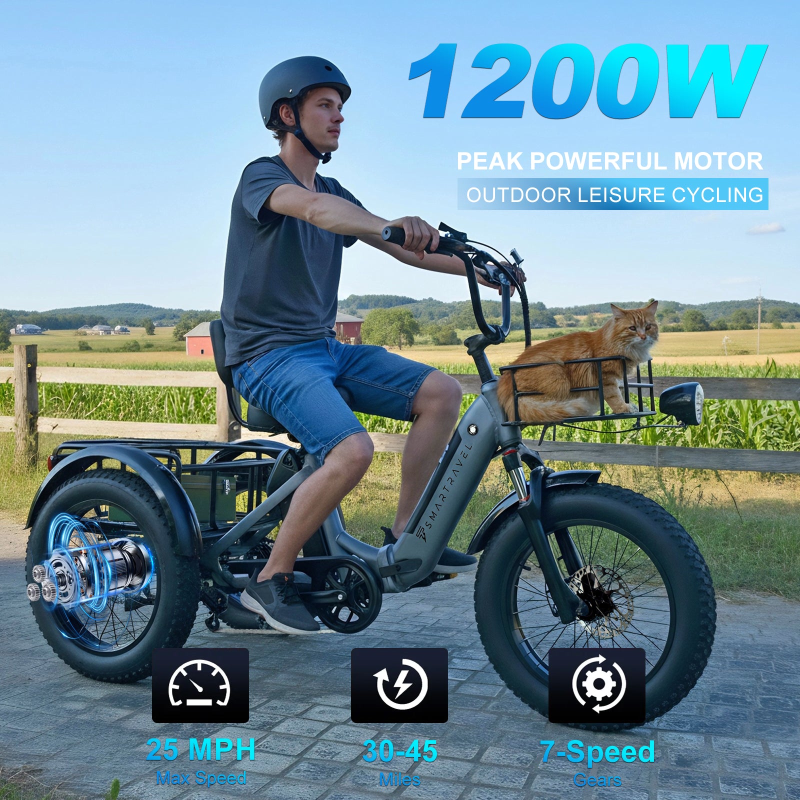 Smartravel ST301 Electric Tricycle