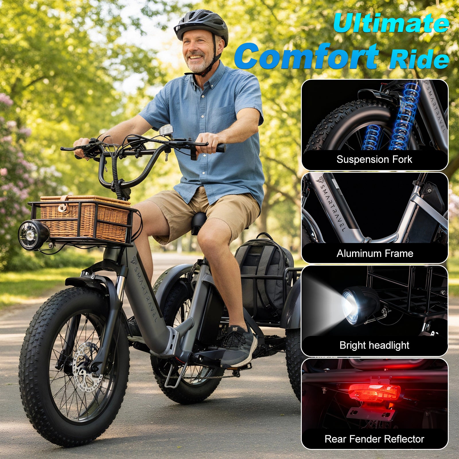 Smartravel ST301 Electric Tricycle