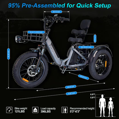 Smartravel ST301 Electric Tricycle