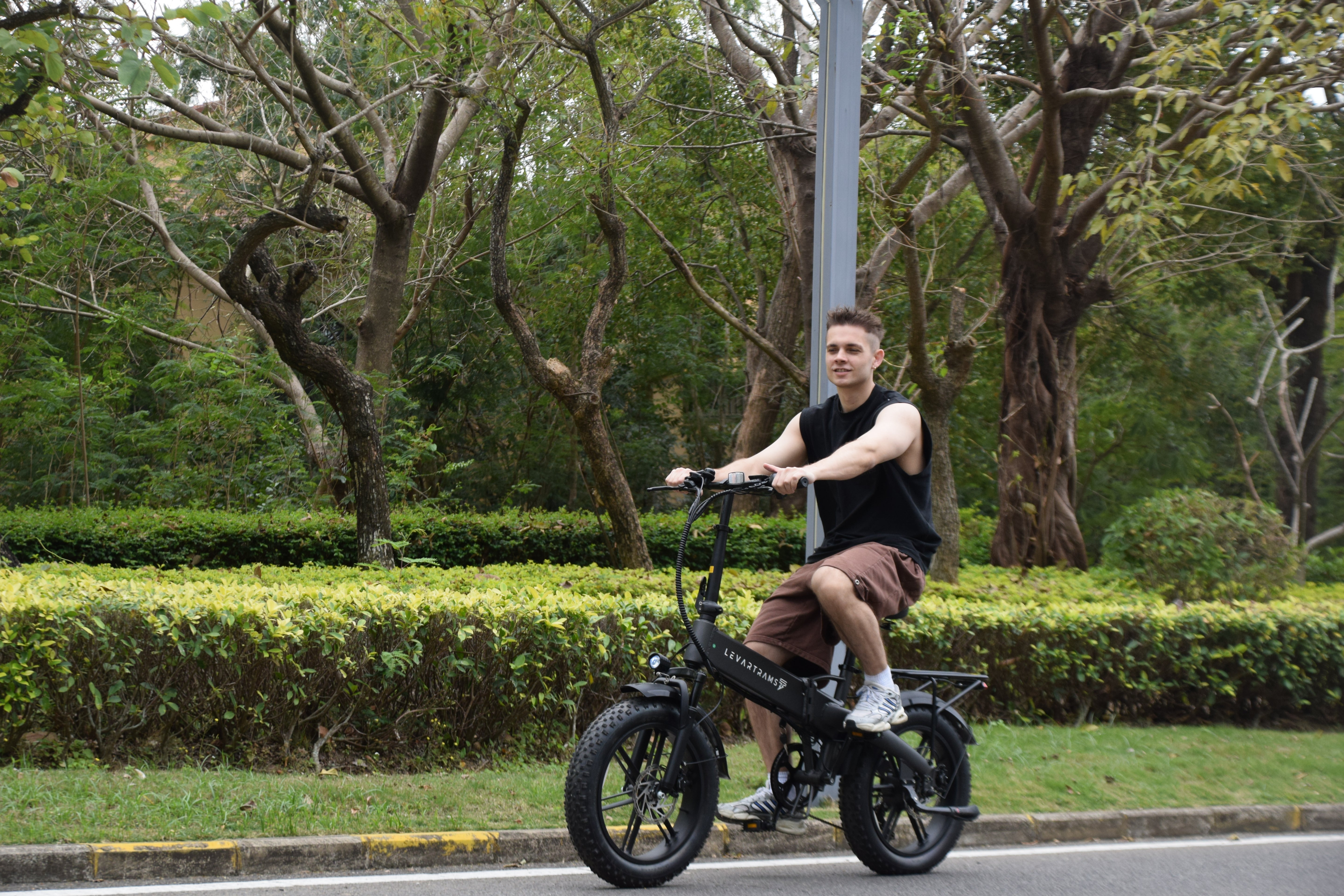 SMARTRAVEL M6 Fat Tire Folding E-Bike