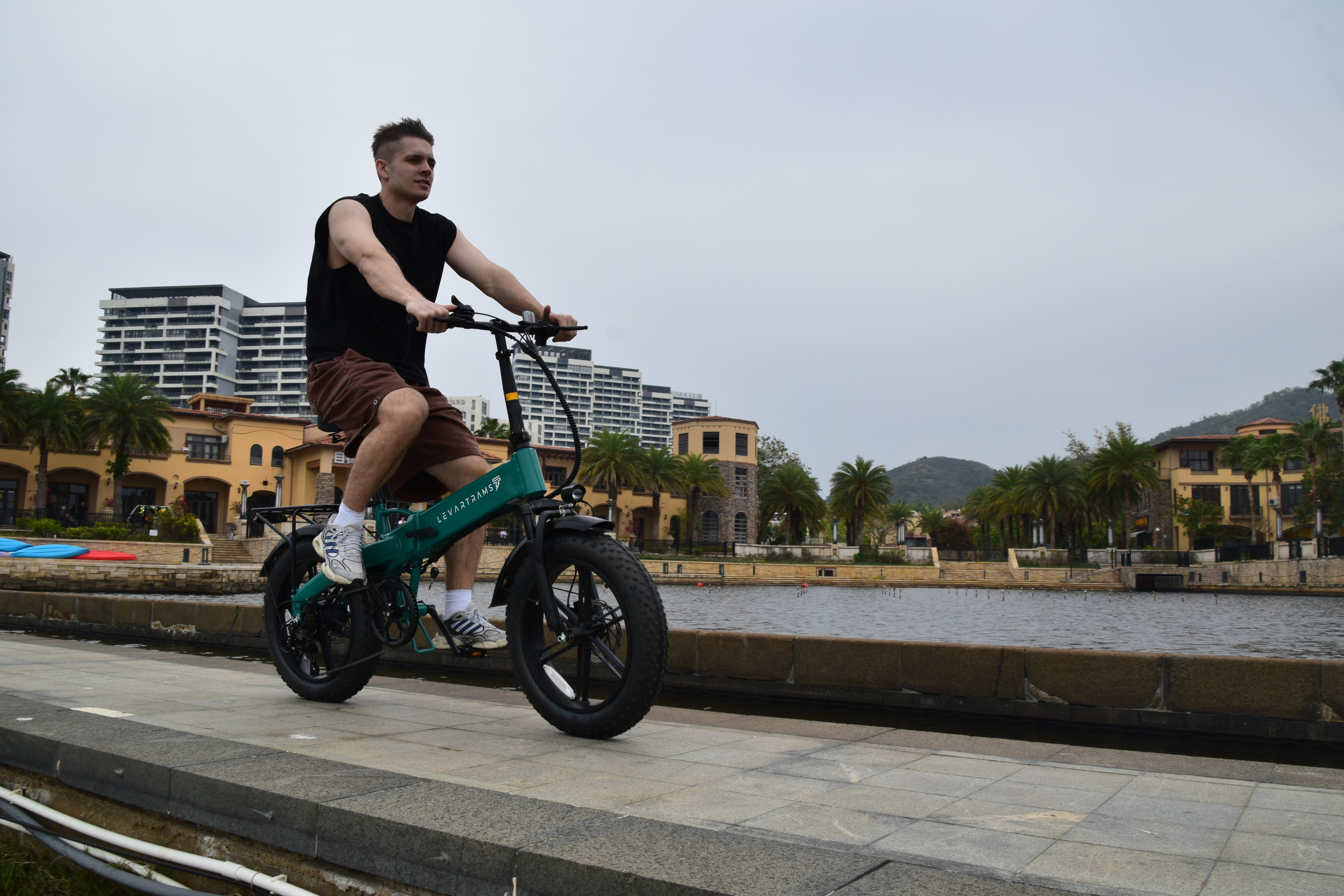 SMARTRAVEL M6 Fat Tire Folding E-Bike