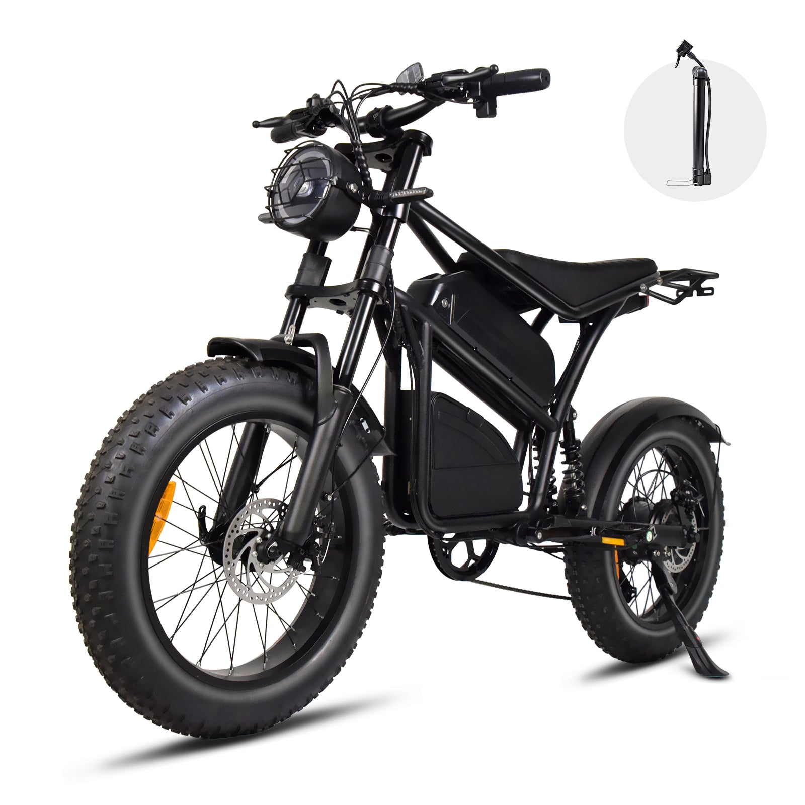 Zoonlai M22 1000W Retro Off-Road Electric Bike | Powerful All