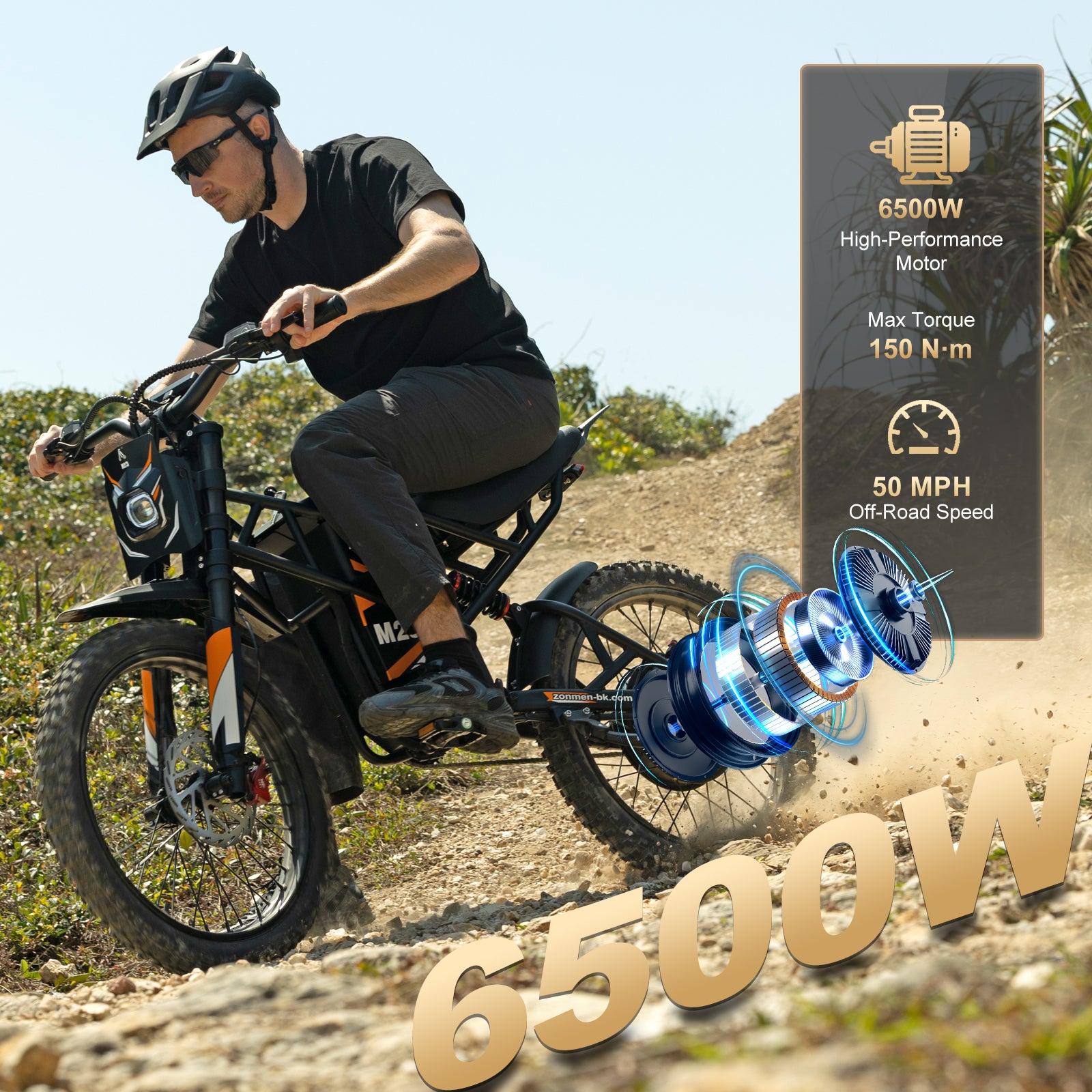 ZonMen 6500W Electric Dirt Bike M23