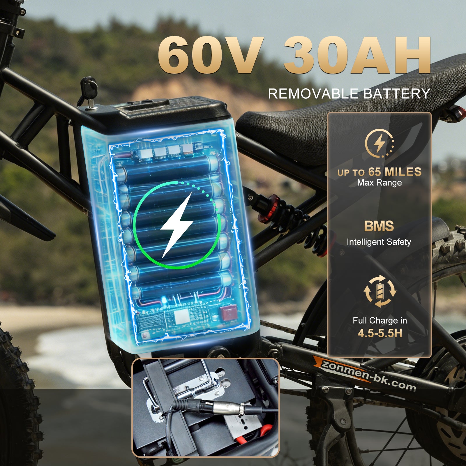 ZonMen 6500W Electric Dirt Bike M23