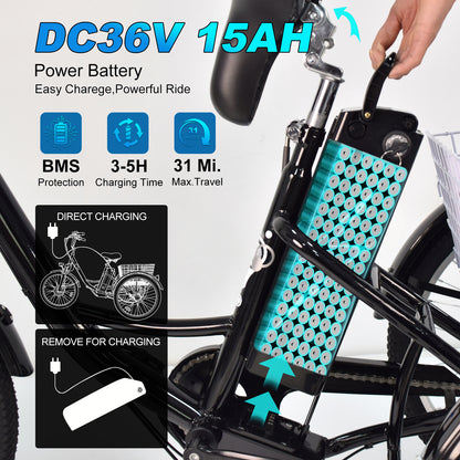 SMARTRAVEL  M300 Cargo Trike EU