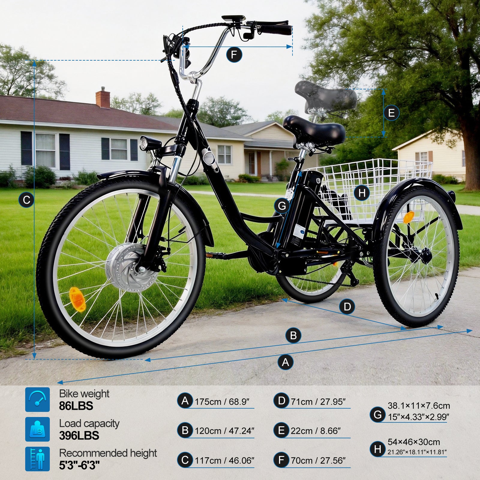 SMARTRAVEL  M300 Cargo Trike EU