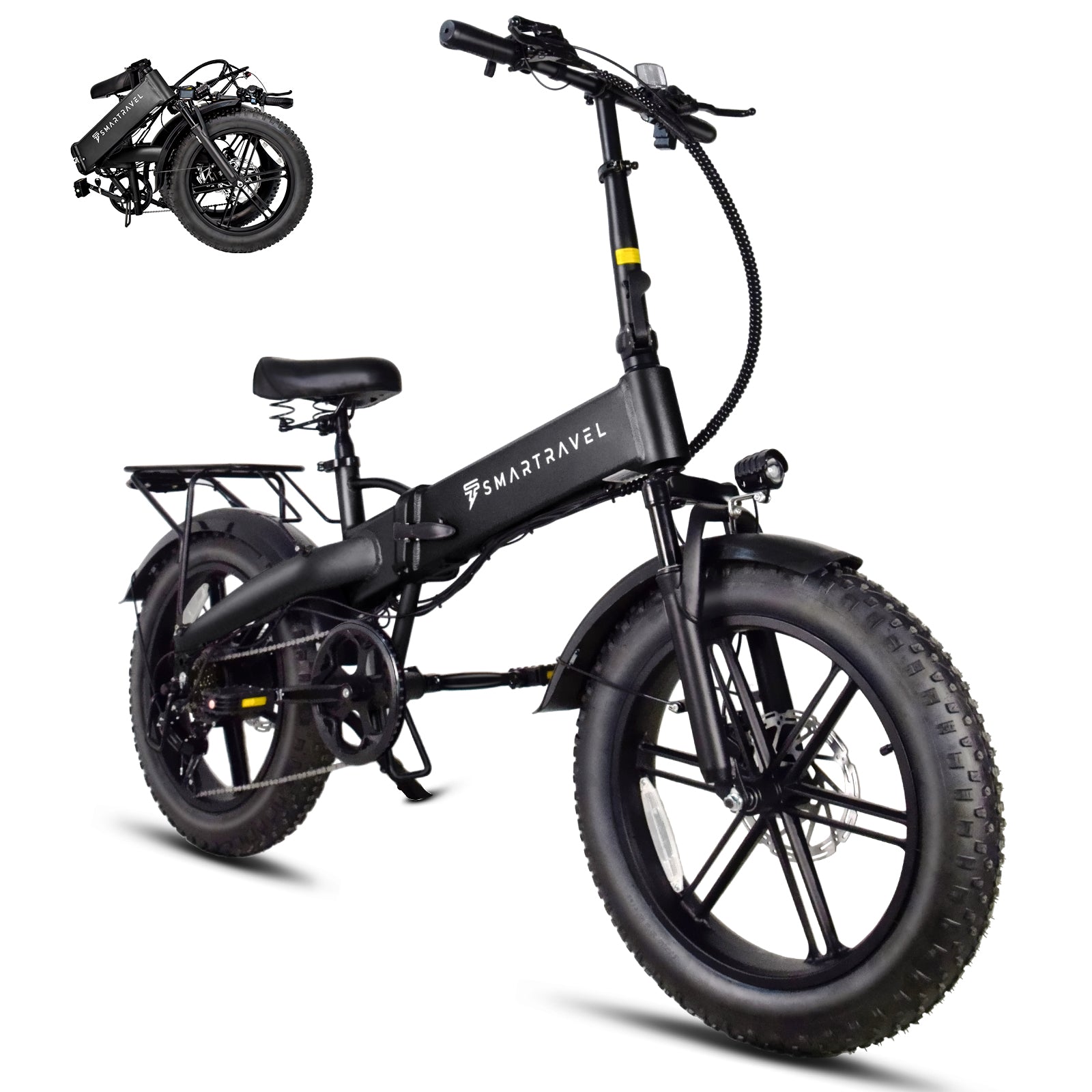 SMARTRAVEL M6 Fat Tire Folding E-Bike
