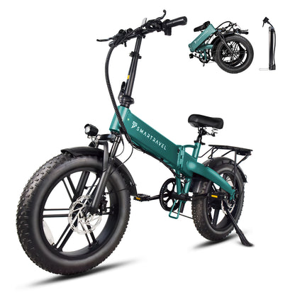 SMARTRAVEL M6 Fat Tire Folding E-Bike